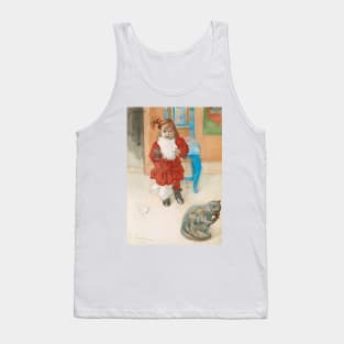 Brita with Confectionary Jar by Carl Larsson Tank Top